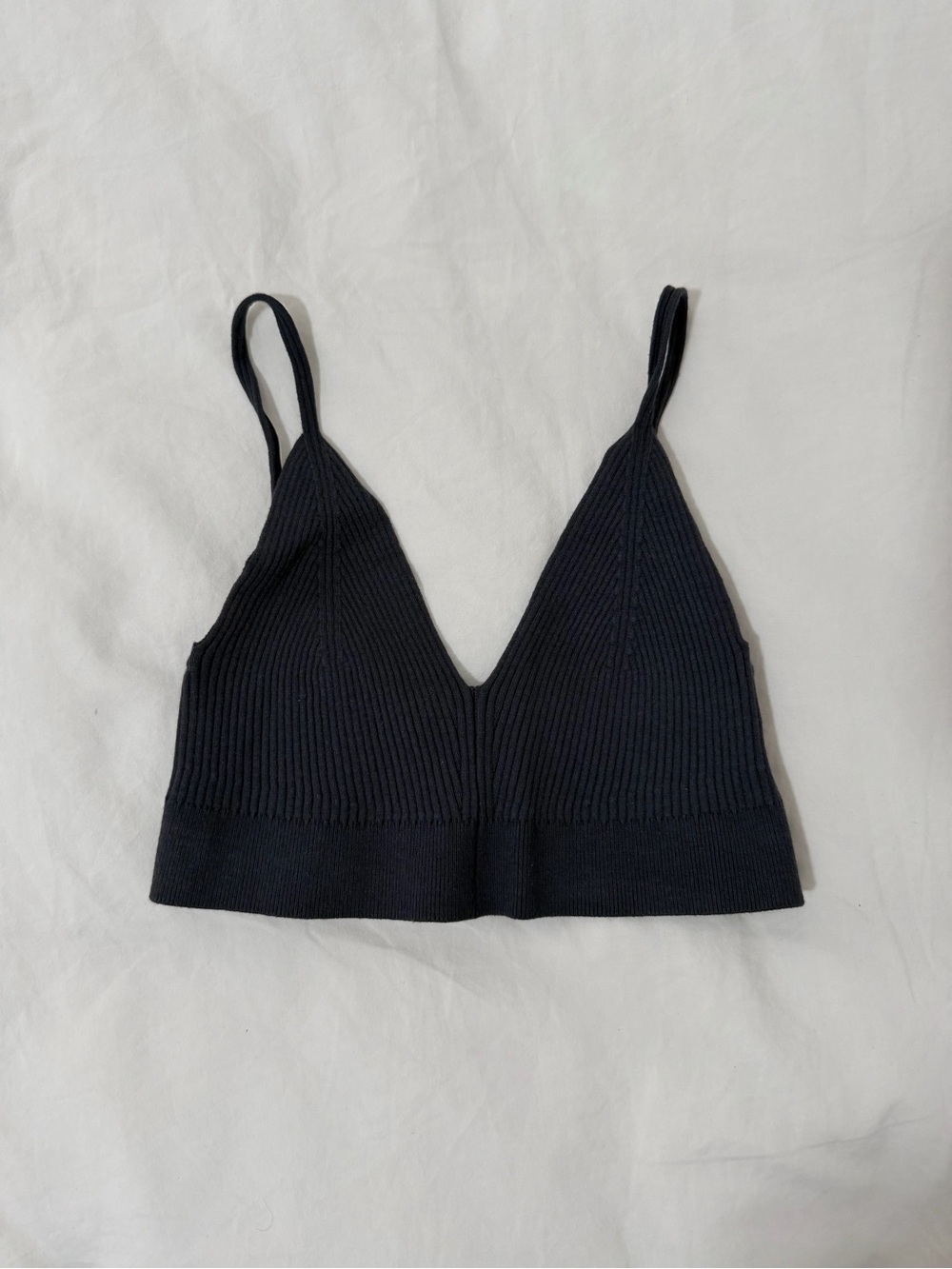 H&M Ribbed Knit Bralette